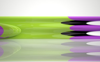 Abstract Architecture. Concept of organic architecture.