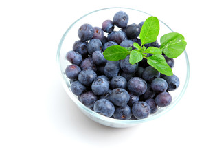 Blueberry in bowl