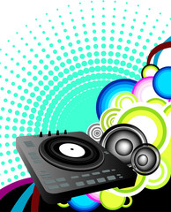 Dj background