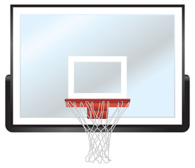 Basketball Rim and Backboard