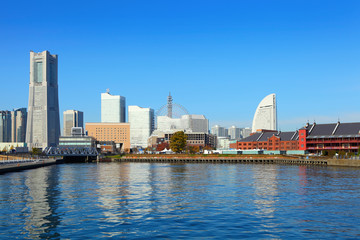 Yokohama city in Japan