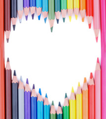 Heart of Colored Pencils