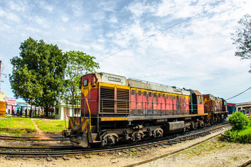 Obraz premium Cuban trains and railroads