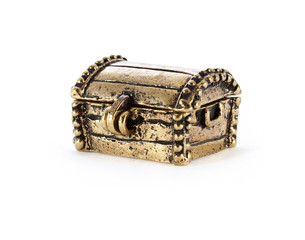 Bronze treasure chest