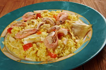 Spanish Paella de Marisco