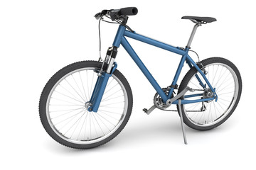 Blaues Fahrrad