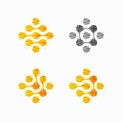 molecular structure, symbol