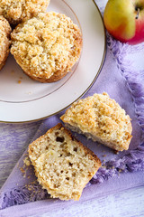 Apple buttermilk muffins