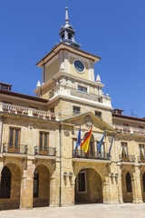 Fototapeta na wymiar Municipality of the city of Oviedo, Spain