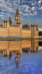 Famous Big Ben in London, England