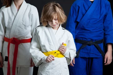 Foto auf Acrylglas Kampfkunst Judo
