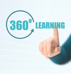 360 Degrees Learning Concept