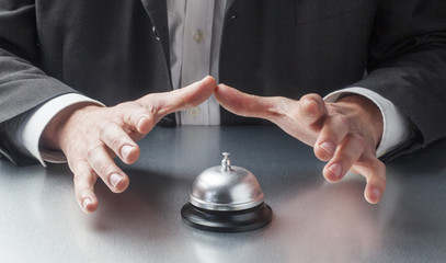 focus on symbol of service business