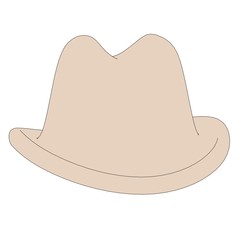 cartoon image of hat (accessory)