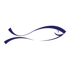 Fototapeta premium fish logo