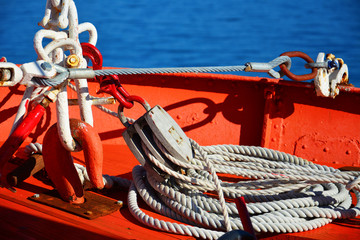 old lifeboat detail
