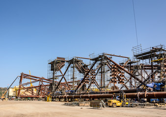 Drilling Platform under Construction