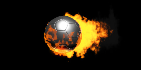 Naklejka premium Fussball, Weltmeister, Sport, Feuer