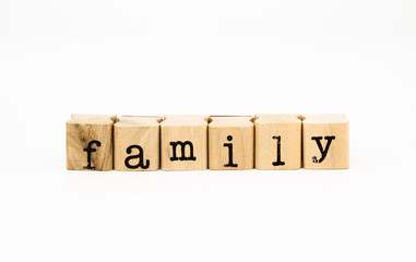 family wording, relatives concept