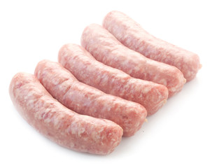 Rohe Bratwürste