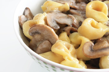 tortellini with mushroom