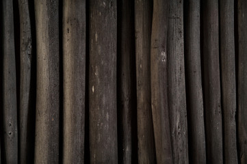 Dark gray wooden charcoal texture, close up for background use.