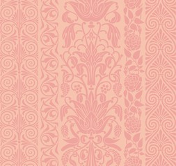 wedding card design, paisley floral design , India