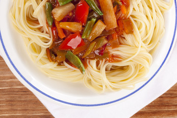 Thai vegetarian food.