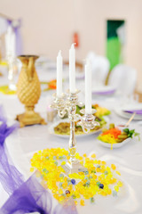 Silver Chandelier