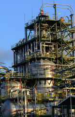 Fototapeta na wymiar petrochemical plant in Thailand