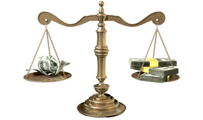Inequality Scales Of Justice Income Gap USA