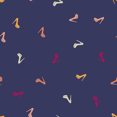 seamless background: shoe