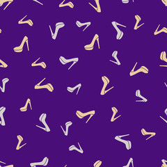 seamless background: shoe