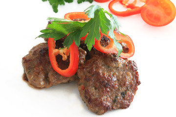 meatball with tomatoes