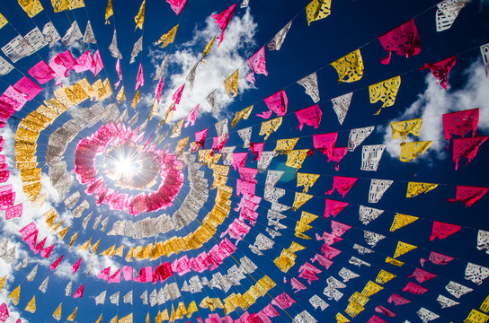 Mexican church festons