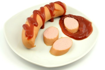 Frankfurter sausage