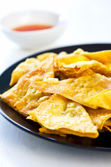 Deep fried Wonton pastry