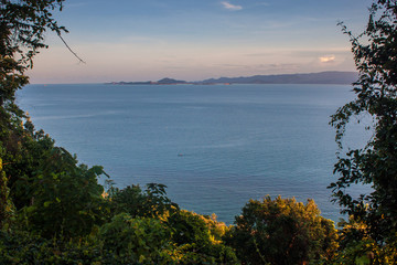Koh Samui island, Thailand (view from Koh Phangan)