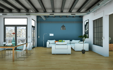modernes Loft