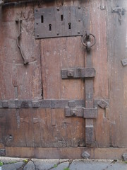 Vecchio serramento in ferro