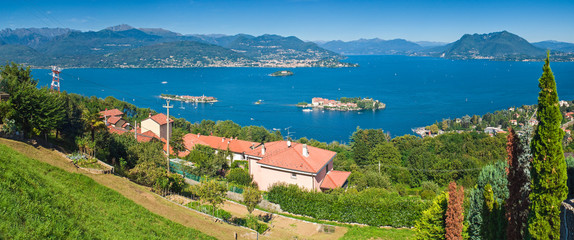 Naklejka premium Italian Lake District