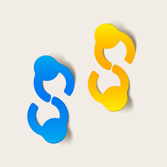 realistic design element: handshake