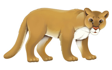 Cartoon animal - illustration for the children