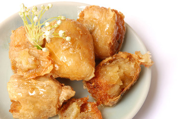 Chinese crab ball, starter before main dish