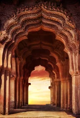 Acrylic prints India Old temple in India