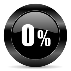 0 percent icon
