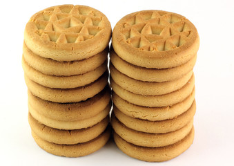 Pile di biscotti