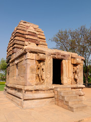 Indian ancient architeckture in Pattadakal