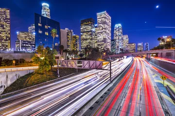 Zelfklevend Fotobehang Downtown Los Angeles © SeanPavonePhoto
