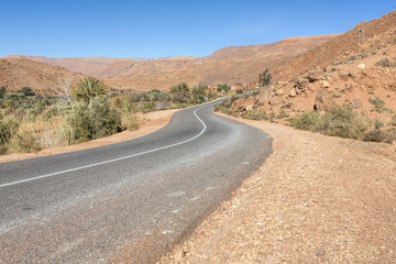 Typische Landschaft in Marokko